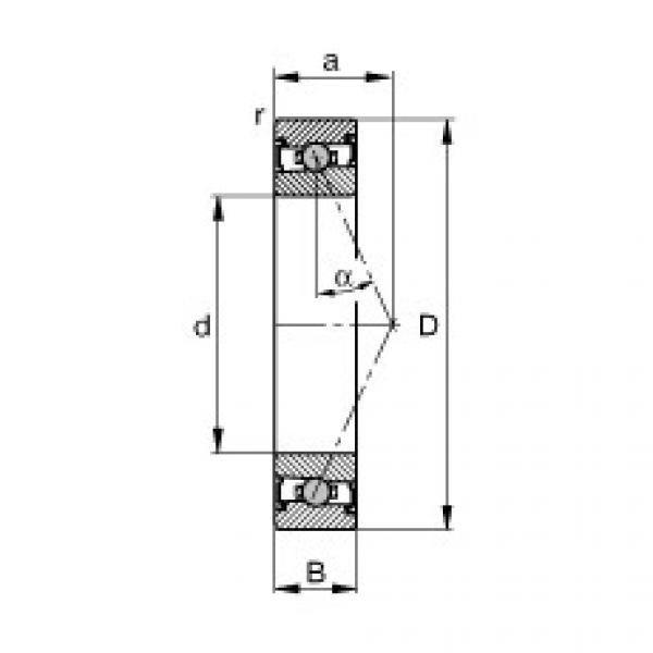 підшипник HCS7005-E-T-P4S FAG #1 image