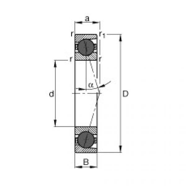 підшипник HCB71911-C-T-P4S FAG #1 image