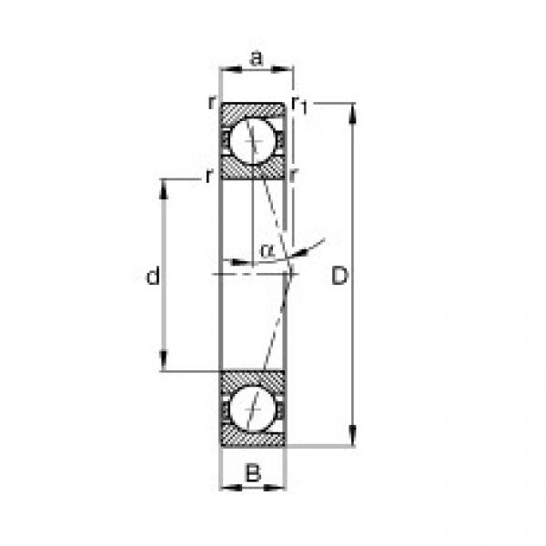 підшипник B7000-C-T-P4S FAG #1 image