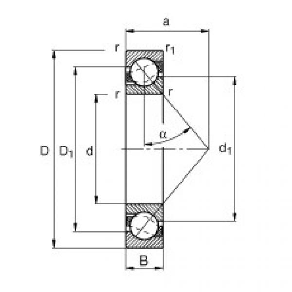 підшипник 7202-B-JP FAG #1 image