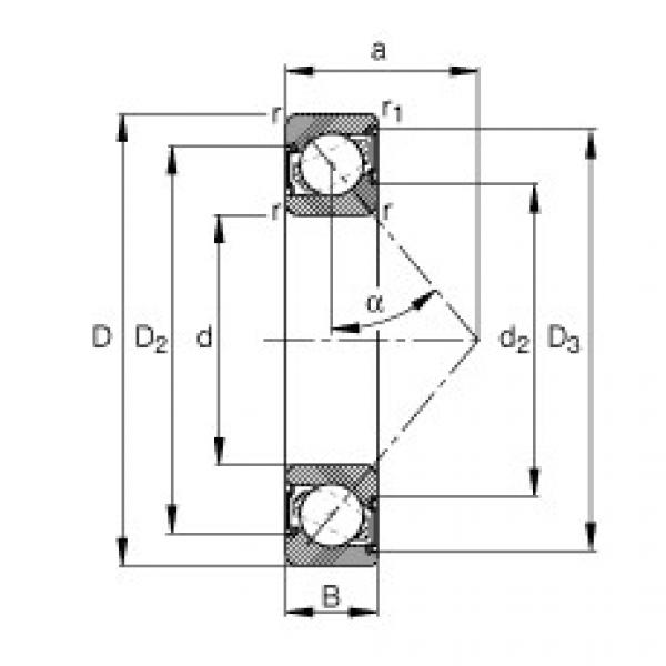 підшипник 7302-B-2RS-TVP FAG #1 image