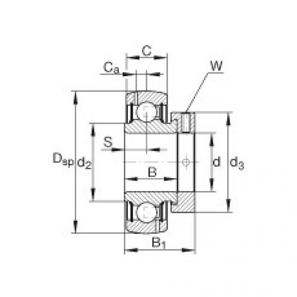 підшипник GRA103-NPP-B-AS2/V INA #1 image