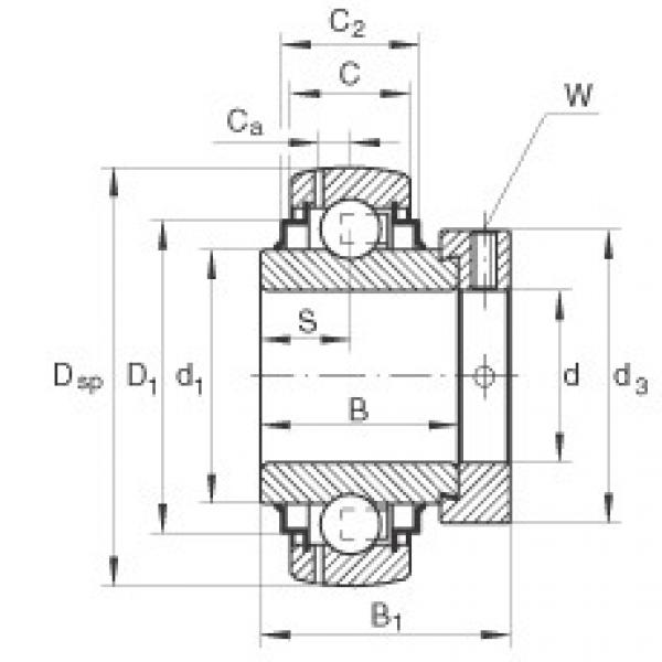 підшипник GE30-KLL-B INA #1 image