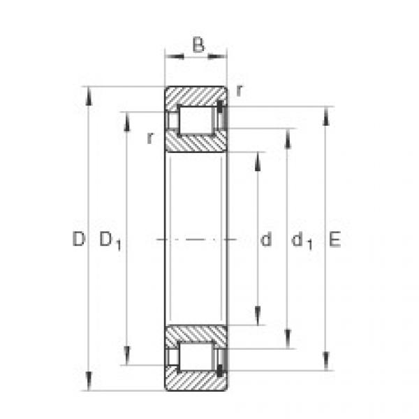 підшипник SL182232 INA #1 image