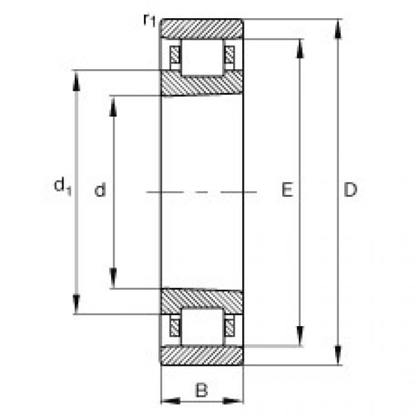 підшипник N1034-K-M1-SP FAG #1 image