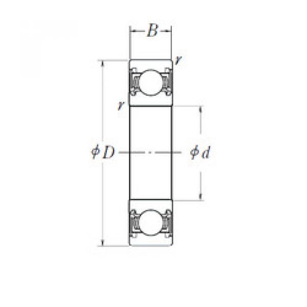 підшипник 6821DDU NSK #1 image