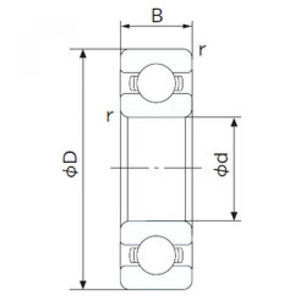 підшипник 6311JT NACHI #1 image