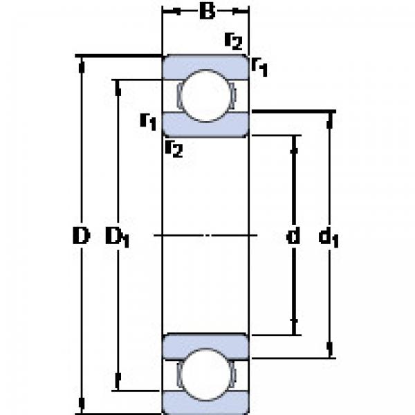 підшипник 6328 SKF #1 image