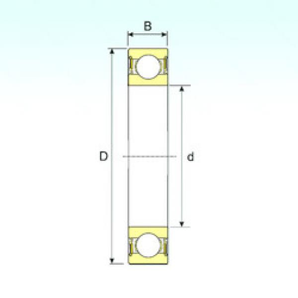 підшипник 6028-2RS ISB #1 image