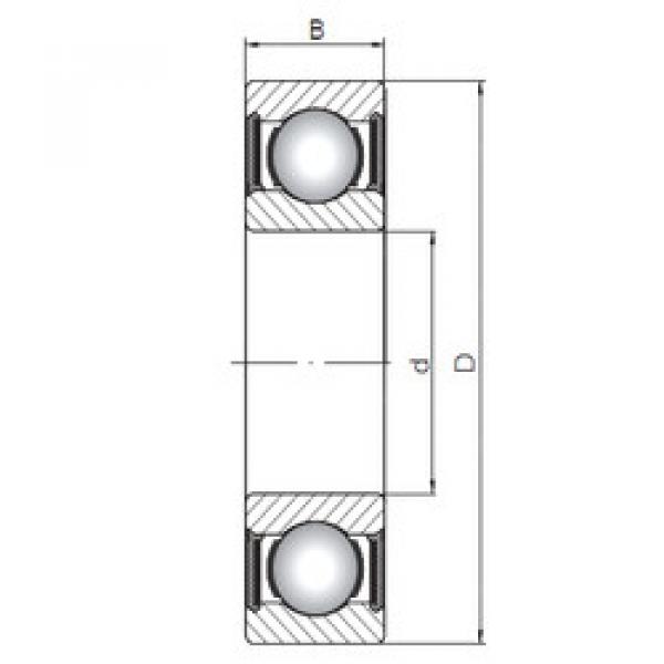 підшипник 62301-2RS CX #1 image