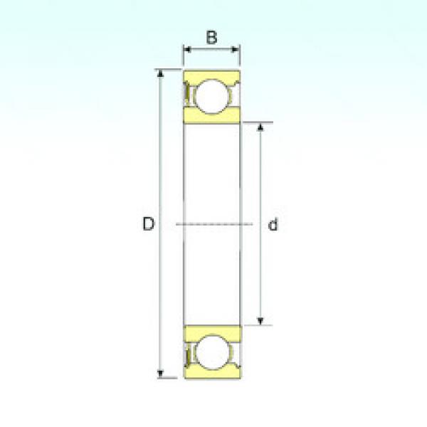 підшипник 6303-RS ISB #1 image