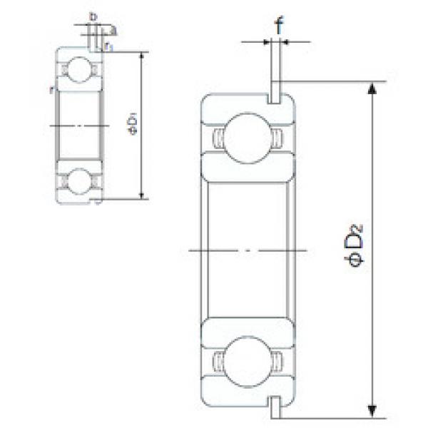 підшипник 6812NR NACHI #1 image