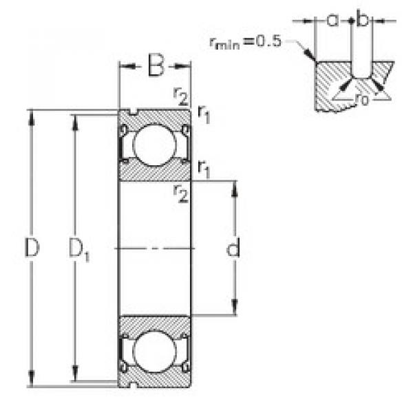 підшипник 6303-2Z-N NKE #1 image