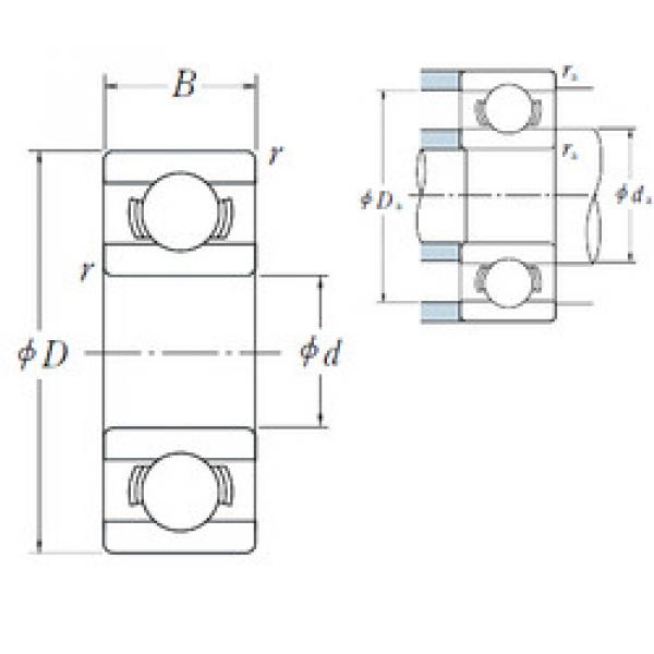 підшипник 602 X NSK #1 image