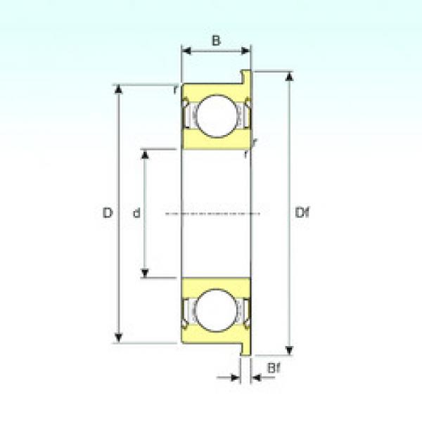 підшипник F605ZZ ISB #1 image