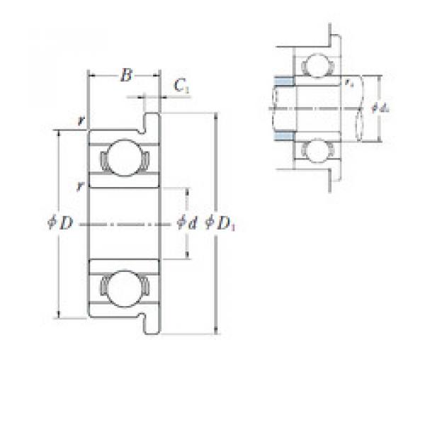 підшипник F699 NSK #1 image