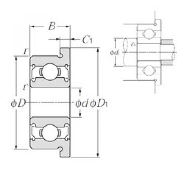 підшипник FL626ZZ NTN #1 image