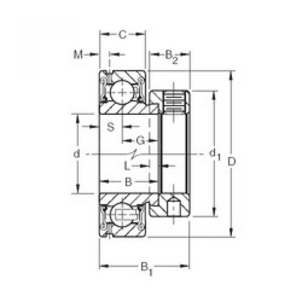 підшипник GRAE25RR Timken #1 image