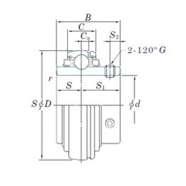 підшипник UC216-50L3 KOYO #1 image