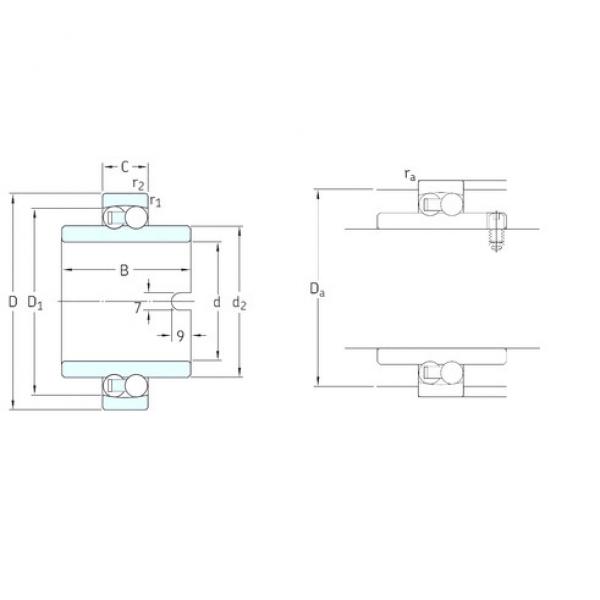 підшипник 11205ETN9 SKF #1 image