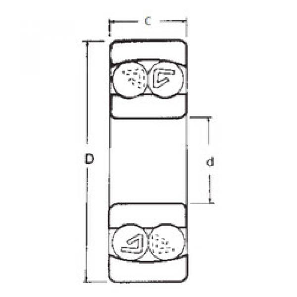 підшипник 1211 FBJ #1 image