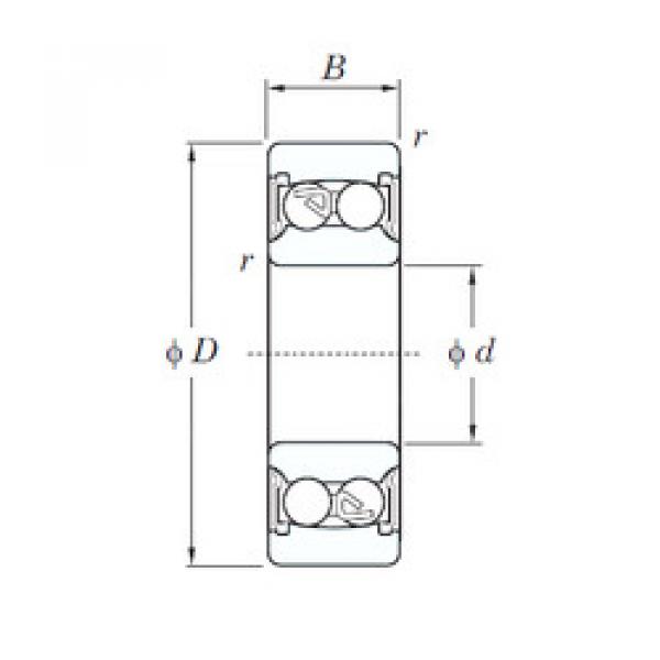 підшипник 2204-2RS KOYO #1 image