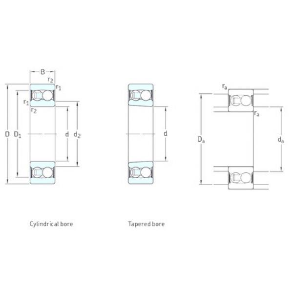 підшипник 2208E-2RS1KTN9 SKF #1 image