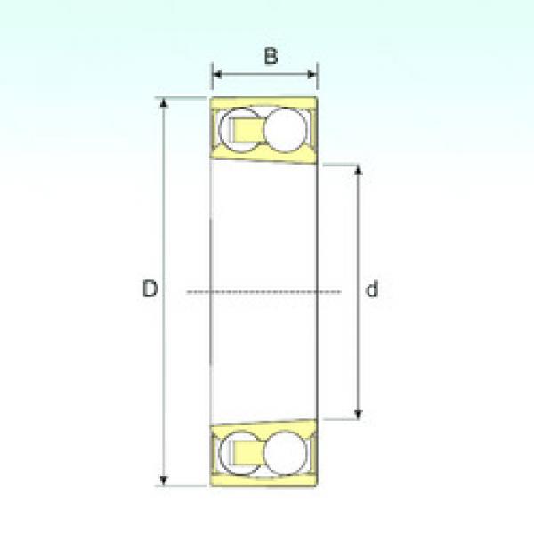 підшипник 2207-2RSKTN9 ISB #1 image