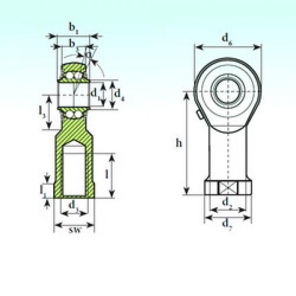 підшипник TSF 50 BB ISB #1 image