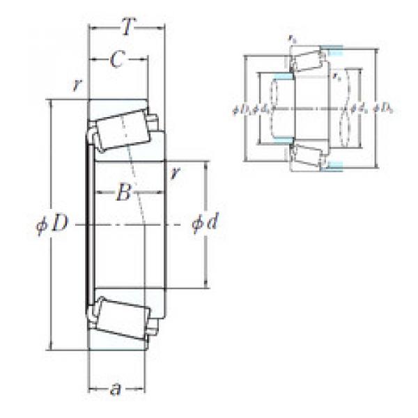 підшипник 80170/80222 NSK #1 image