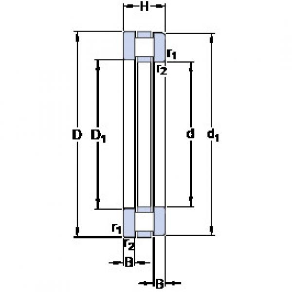 підшипник 811/630 M SKF #1 image