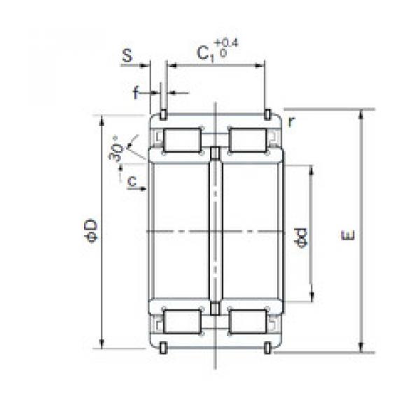 підшипник E5011NR NACHI #1 image