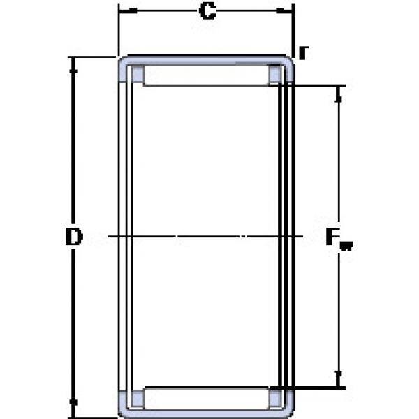 підшипник HK 0408 SKF #1 image