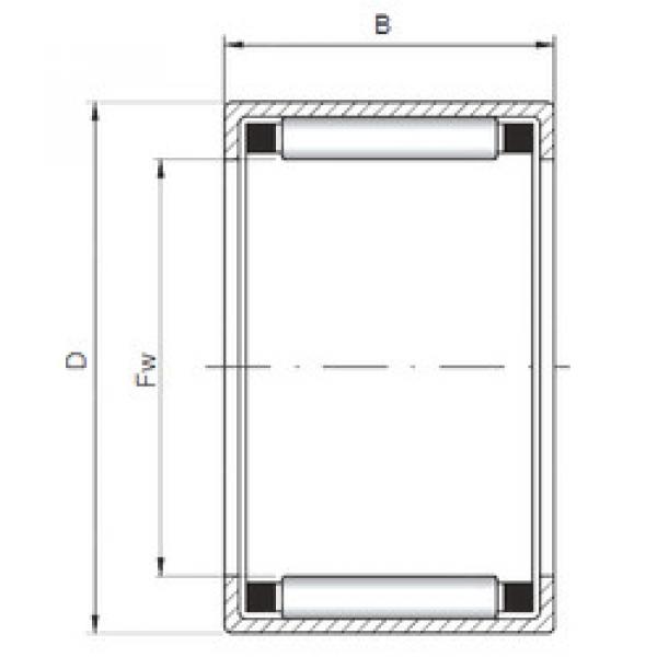 підшипник HK324216 ISO #1 image