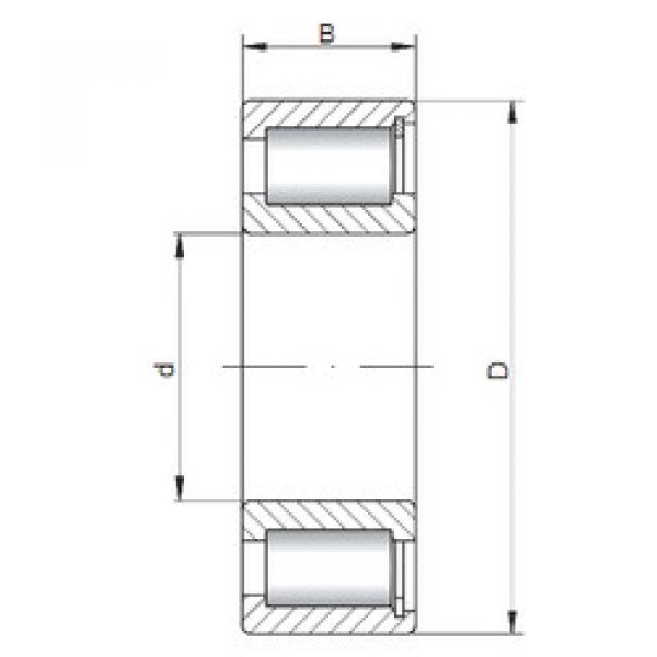 підшипник NCF2952 V CX #1 image