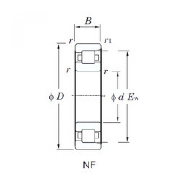 підшипник NF216 KOYO #1 image