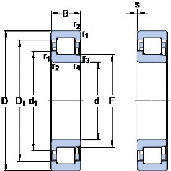 підшипник NJ 1034 ML SKF #1 image