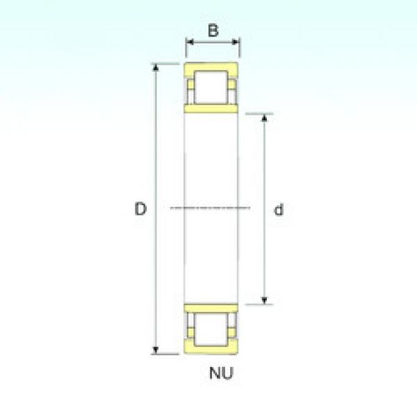 підшипник NU 19/670 ISB #1 image