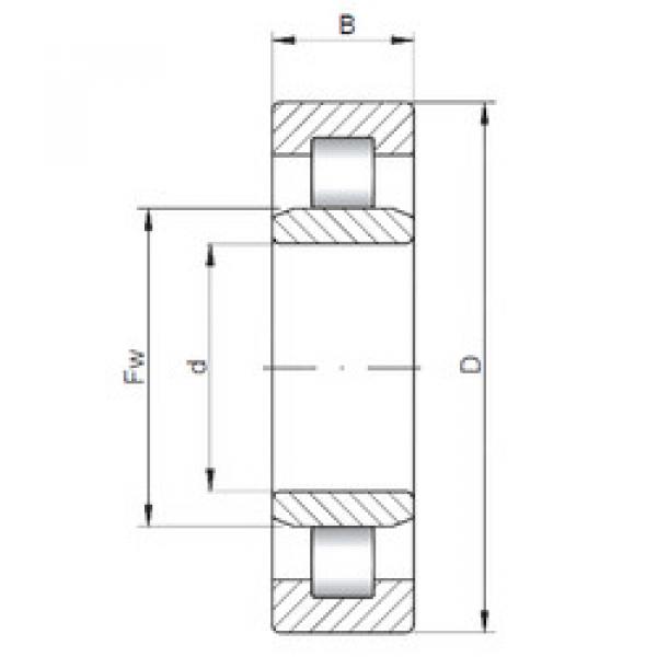 підшипник NU2319 ISO #1 image