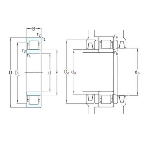 підшипник NU217ECM/HC5C3 SKF #1 image