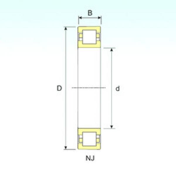 підшипник NUP 206 ISB #1 image