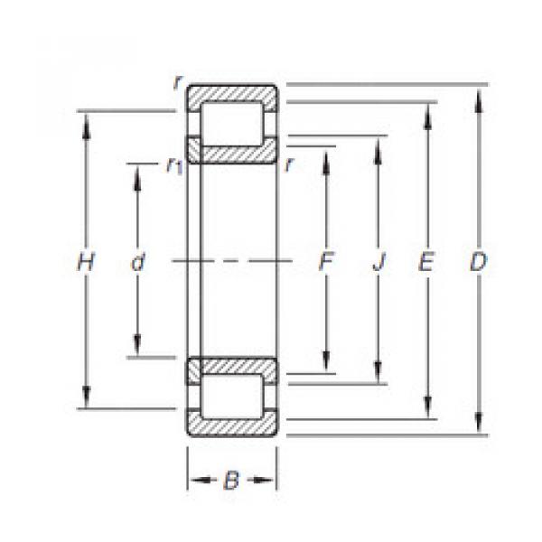 підшипник NUP208E.TVP Timken #1 image