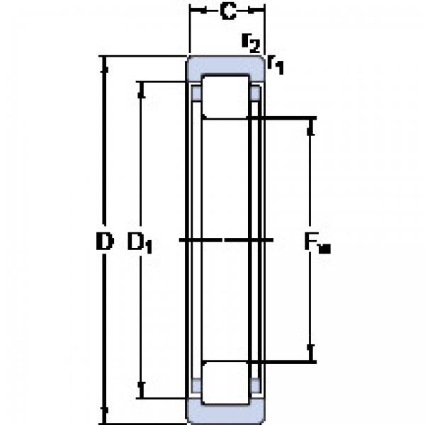 підшипник RNU 307 ECP SKF #1 image