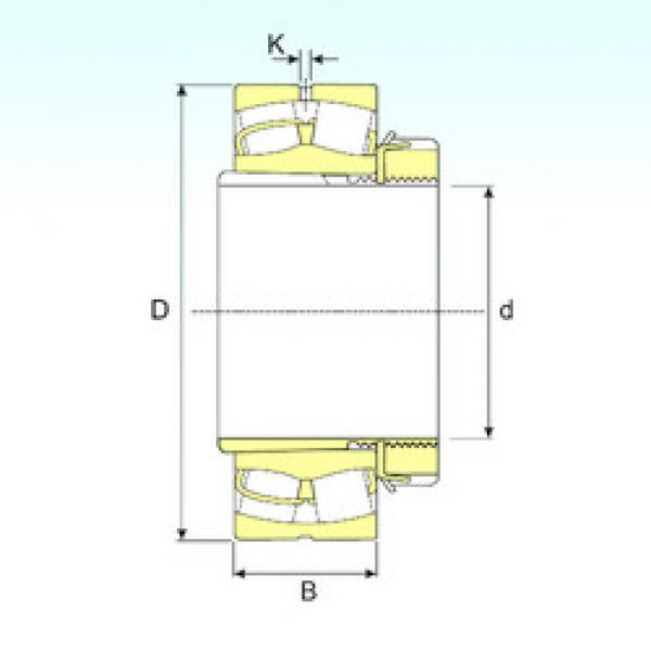 підшипник 23260 EKW33+OH3260 ISB #1 image