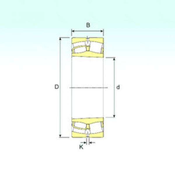 підшипник 23168 K ISB #1 image