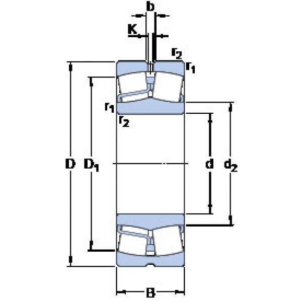 підшипник 22217 E SKF #1 image