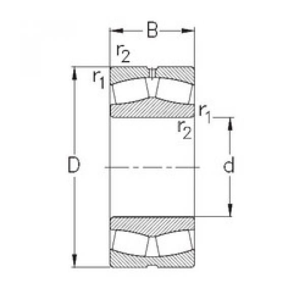 підшипник 239/800-MB-W33 NKE #1 image