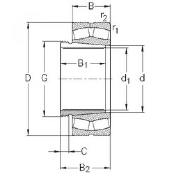 підшипник 23284-K-MB-W33+AH3284 NKE #1 image