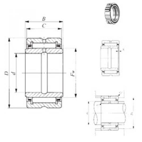 підшипник BRI 406024 IKO #1 image