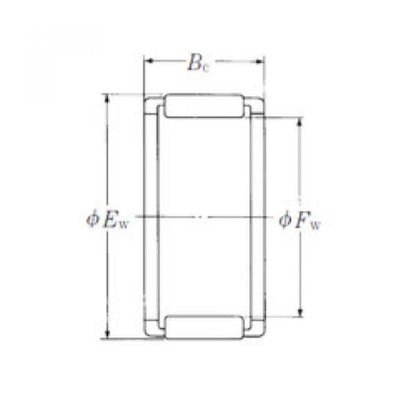 підшипник FWF-303716-E NSK #1 image